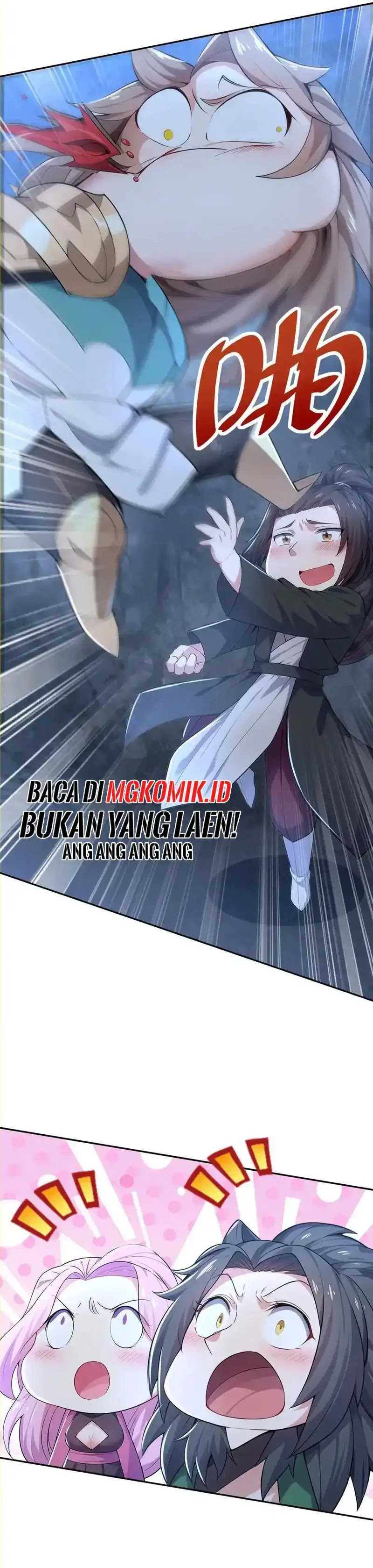 I Get Stronger Just by Lying Down While My Apprentice Cultivates Chapter 24 Bahasa Indonesia
