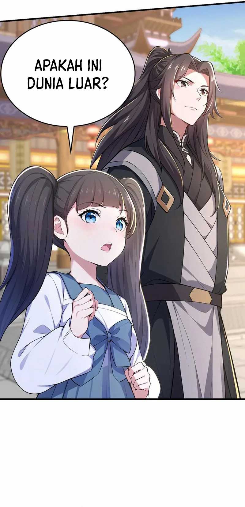 I Get Stronger Just by Lying Down While My Apprentice Cultivates Chapter 40 Bahasa Indonesia