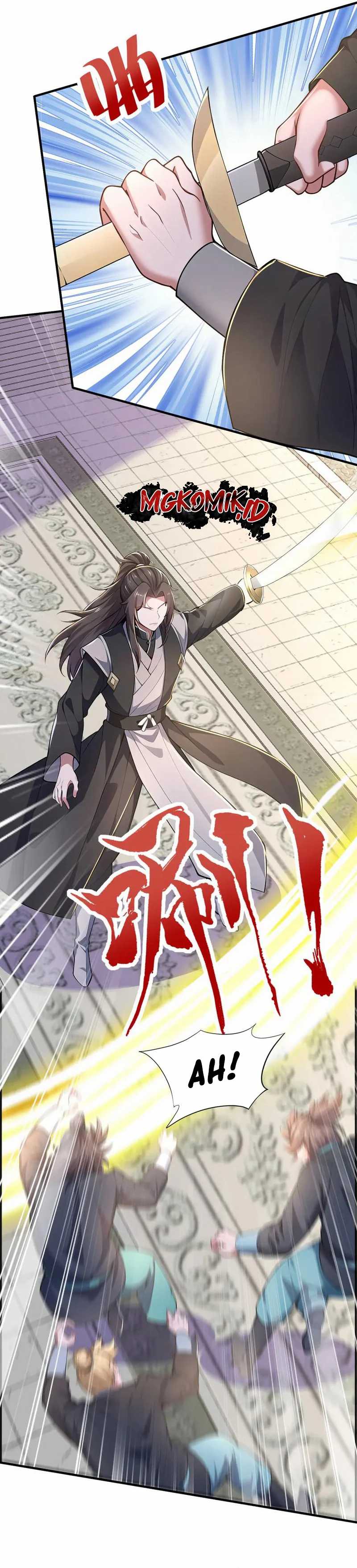 I Get Stronger Just by Lying Down While My Apprentice Cultivates Chapter 40 Bahasa Indonesia