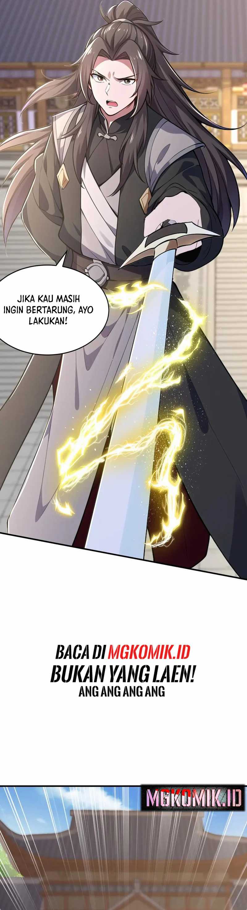 I Get Stronger Just by Lying Down While My Apprentice Cultivates Chapter 40 Bahasa Indonesia