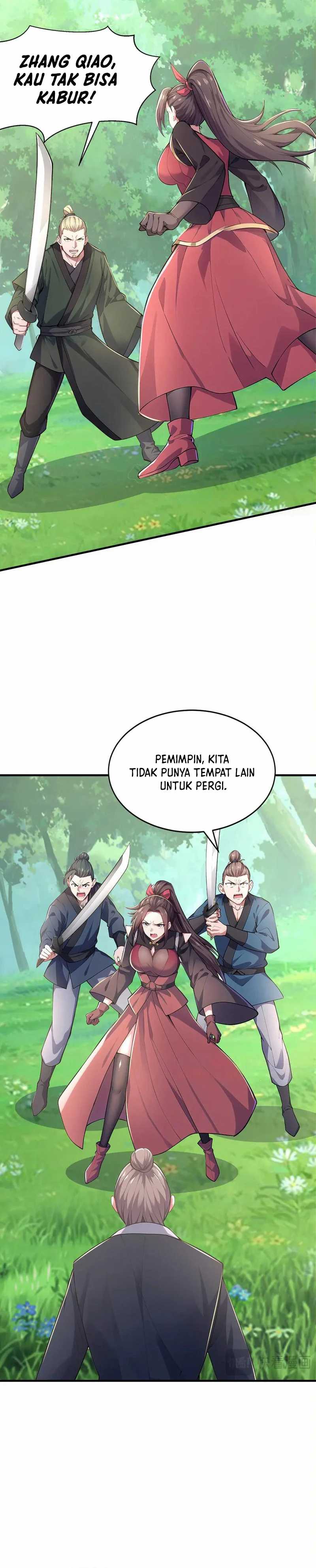 I Get Stronger Just by Lying Down While My Apprentice Cultivates Chapter 40 Bahasa Indonesia
