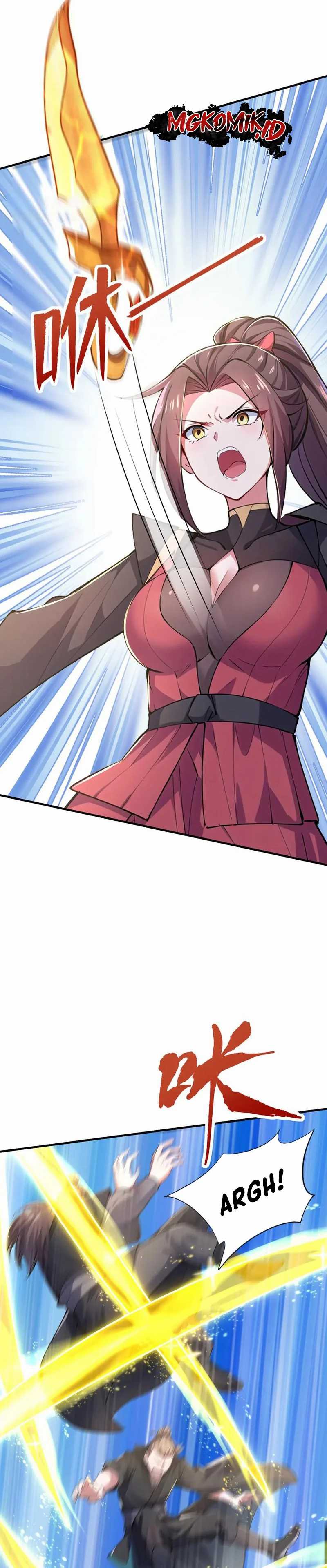 I Get Stronger Just by Lying Down While My Apprentice Cultivates Chapter 40 Bahasa Indonesia