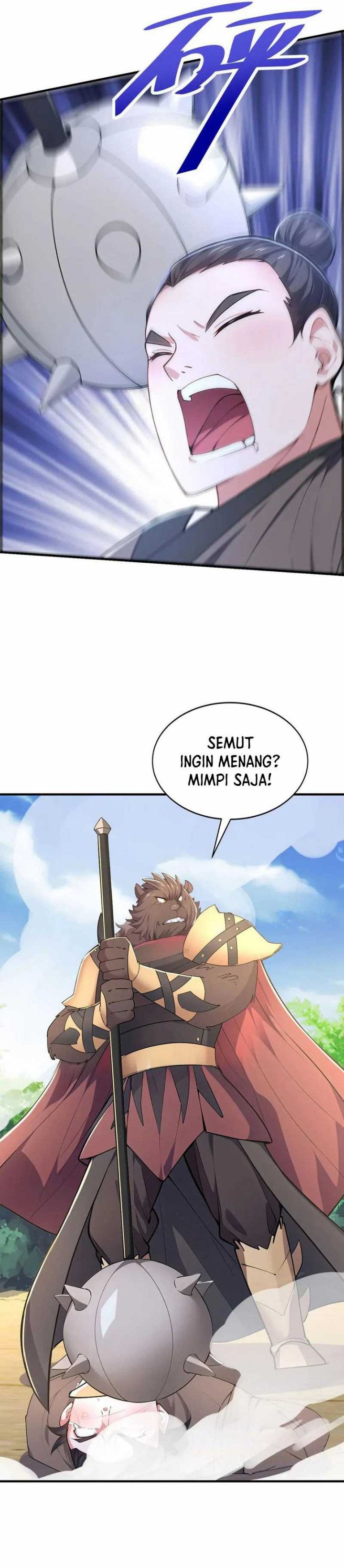 I Get Stronger Just by Lying Down While My Apprentice Cultivates Chapter 54 Bahasa Indonesia