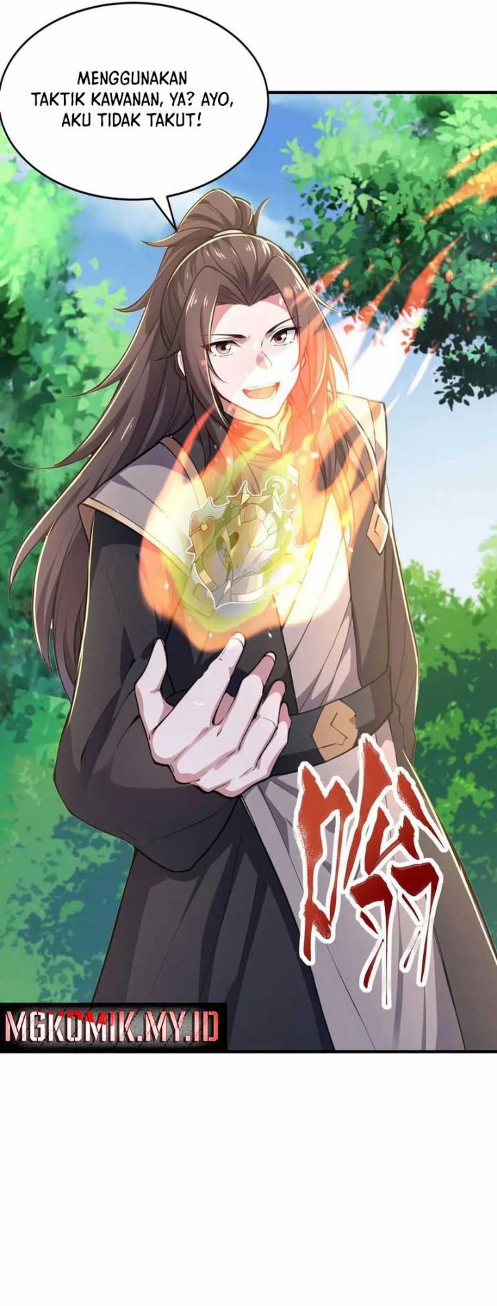 I Get Stronger Just by Lying Down While My Apprentice Cultivates Chapter 54 Bahasa Indonesia