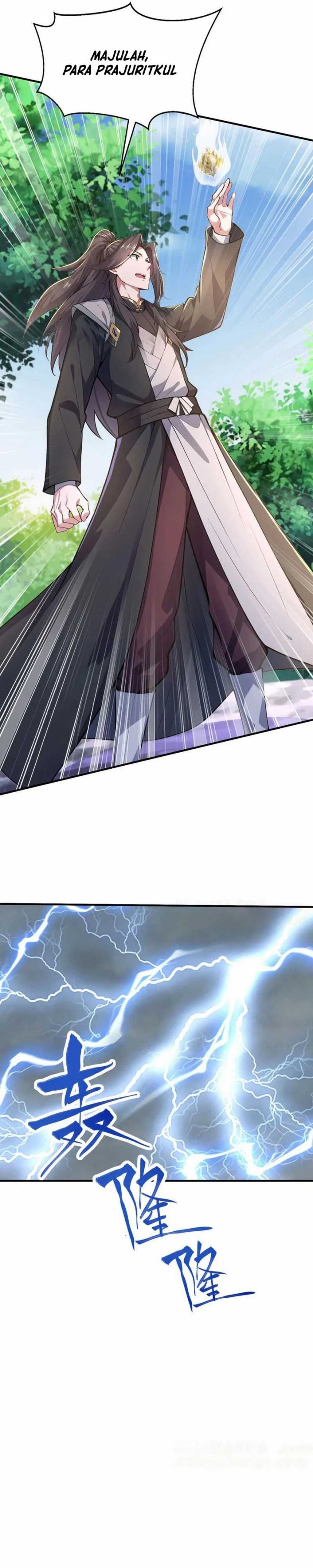 I Get Stronger Just by Lying Down While My Apprentice Cultivates Chapter 54 Bahasa Indonesia