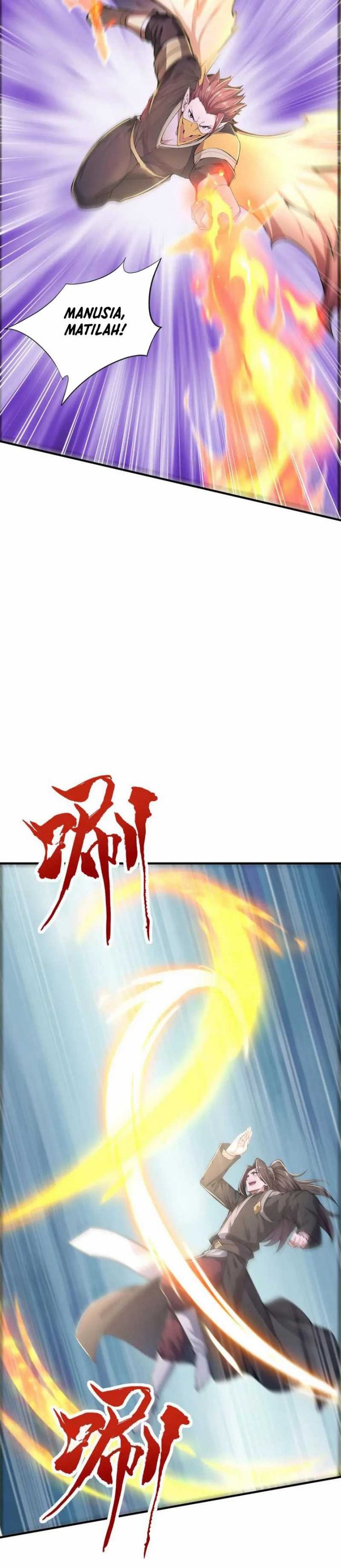 I Get Stronger Just by Lying Down While My Apprentice Cultivates Chapter 54 Bahasa Indonesia