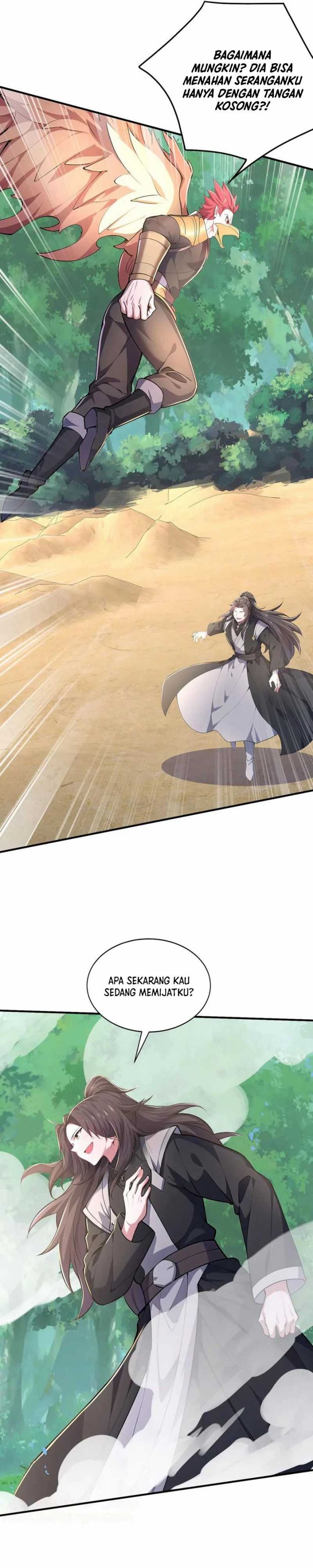 I Get Stronger Just by Lying Down While My Apprentice Cultivates Chapter 54 Bahasa Indonesia