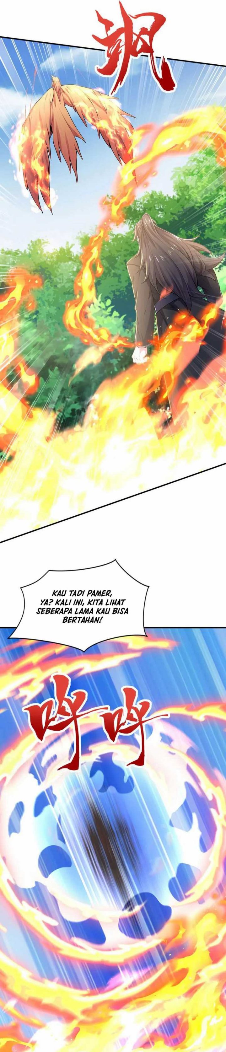 I Get Stronger Just by Lying Down While My Apprentice Cultivates Chapter 54 Bahasa Indonesia