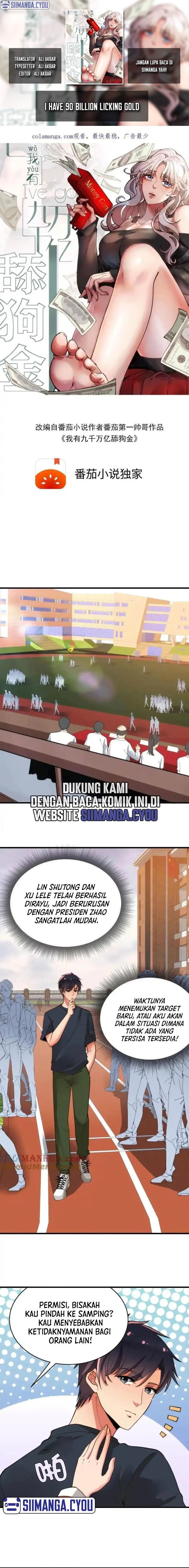 I Have 90 Billion Licking Gold Chapter 24 Bahasa Indonesia