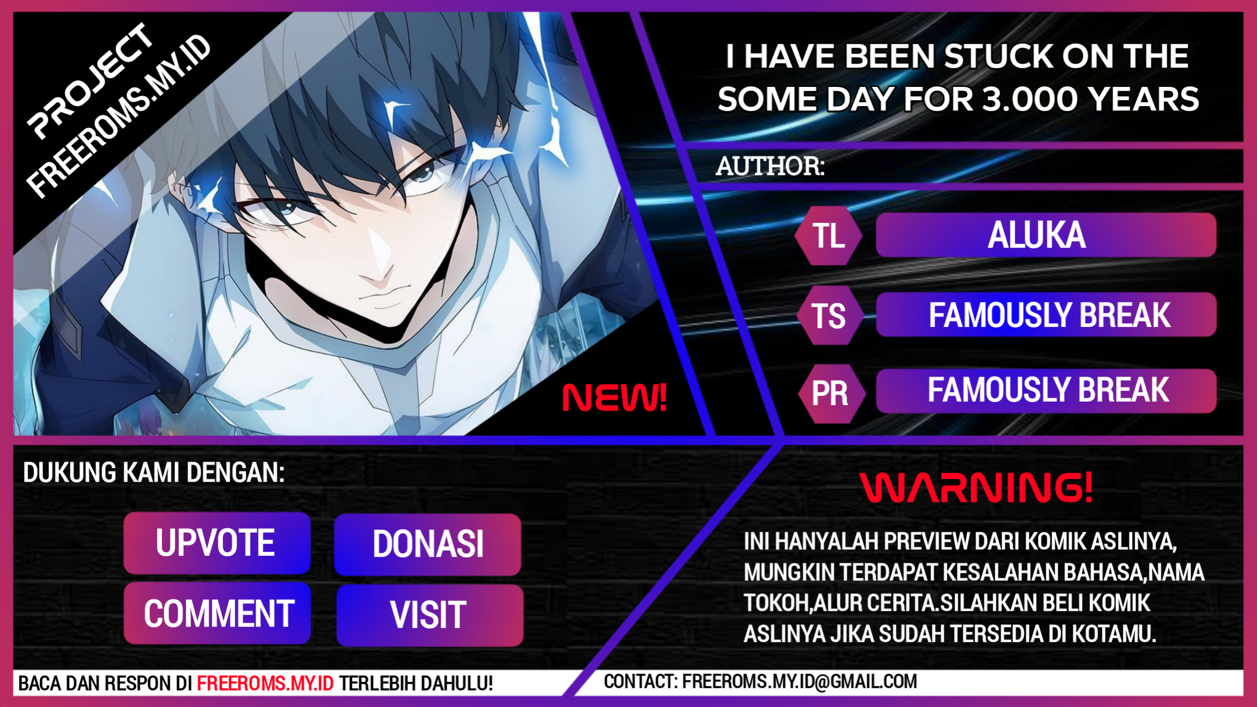 I Have Been Stuck on the Same Day for 3000 Years Chapter 14 Bahasa Indonesia