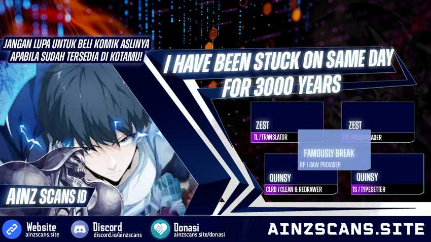 I Have Been Stuck on the Same Day for 3000 Years Chapter 58 Bahasa Indonesia