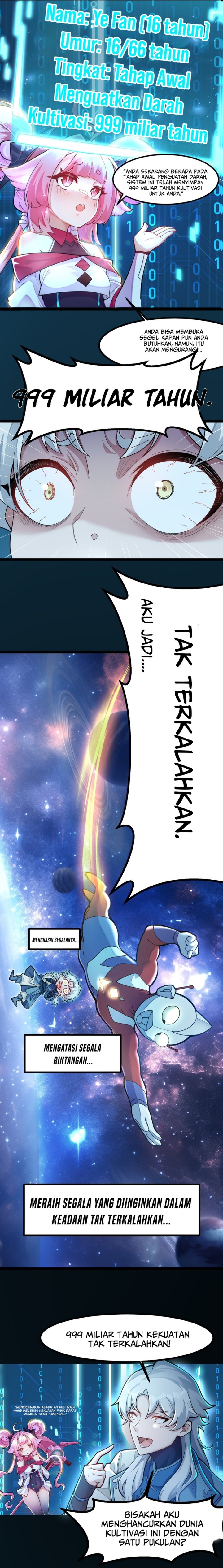 I Have Billions of Years of Cultivation Chapter 01 Bahasa Indonesia