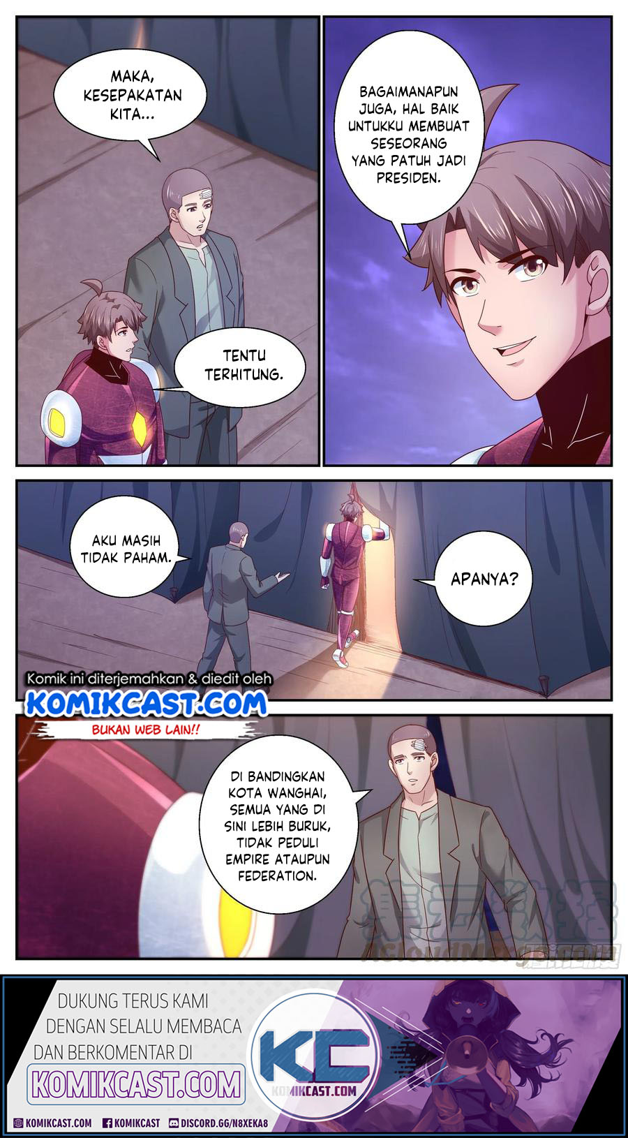 I Have a Mansion In The Post-Apocalyptic World Chapter 359 Bahasa Indonesia