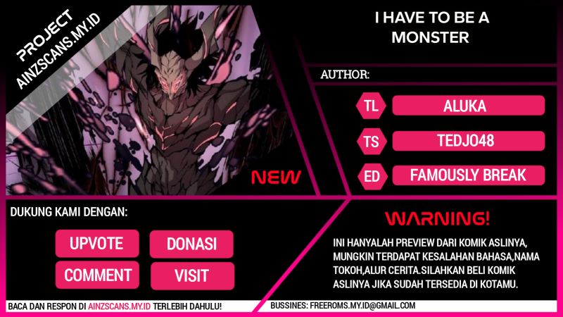 I Have to Be a Monster chapter 13