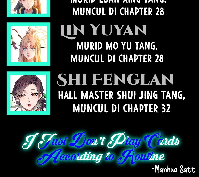 I Just Don’t Play the Card According to the Routine chapter 46