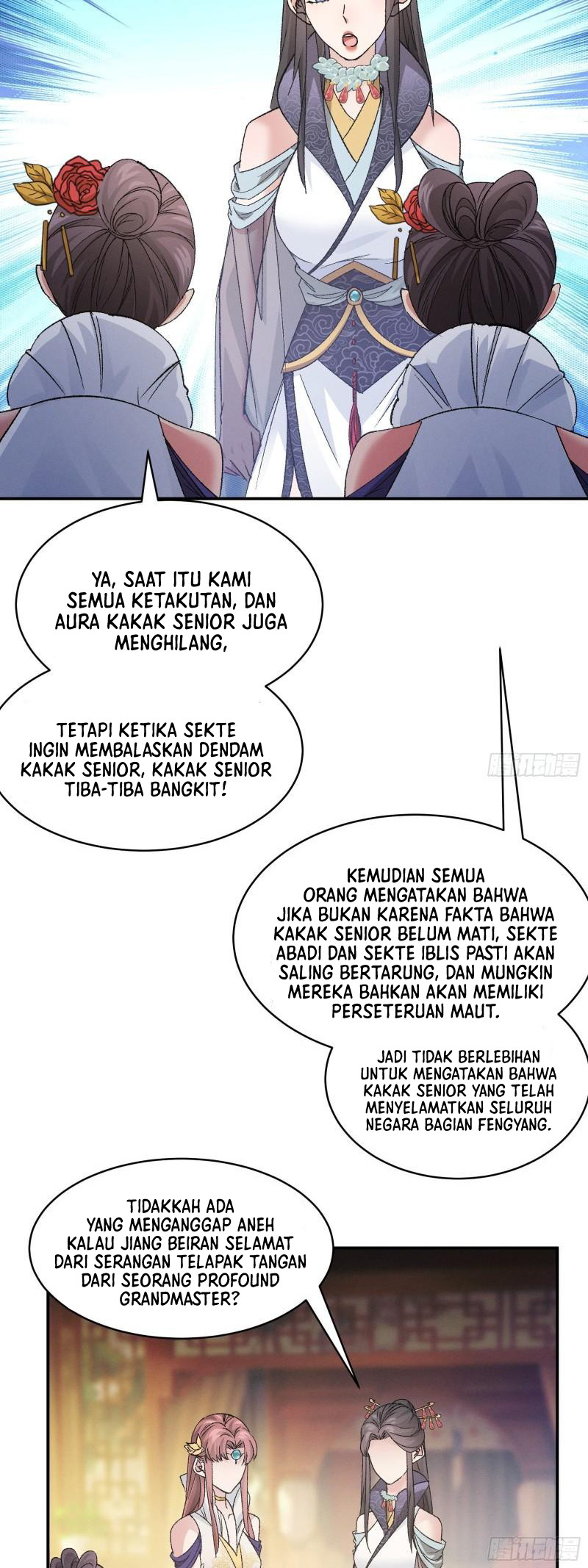 I Just Don’t Play the Card According to the Routine Chapter 107 Bahasa Indonesia