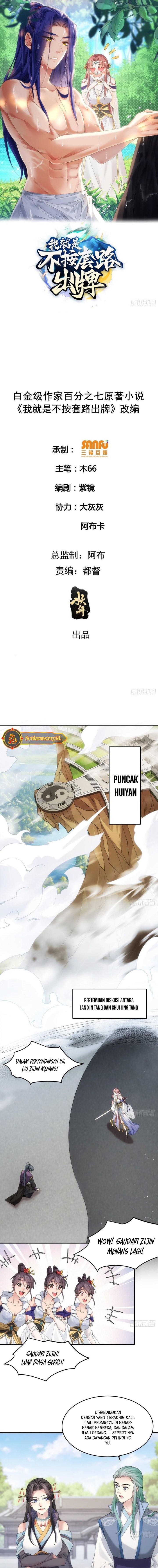 I Just Don’t Play the Card According to the Routine Chapter 140 Bahasa Indonesia