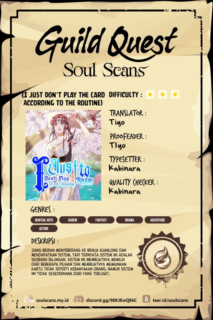 I Just Don’t Play the Card According to the Routine chapter 158