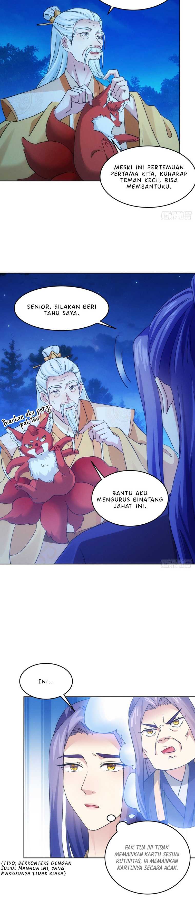 I Just Don’t Play the Card According to the Routine Chapter 176 Bahasa Indonesia