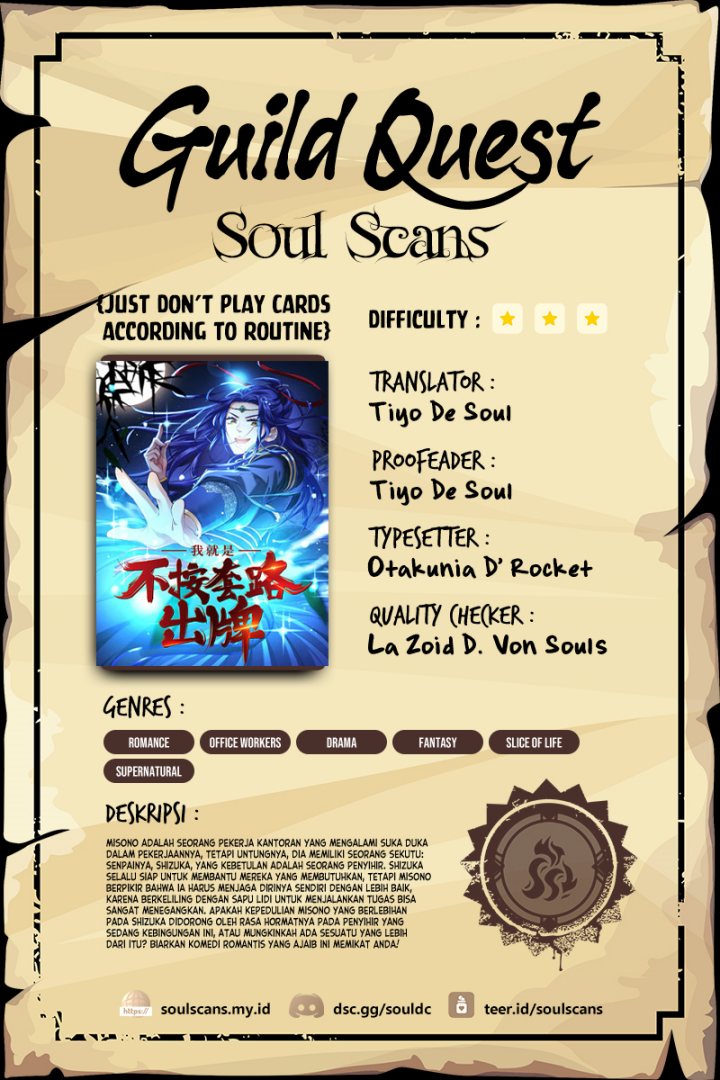 I Just Don’t Play the Card According to the Routine Chapter 203 Bahasa Indonesia