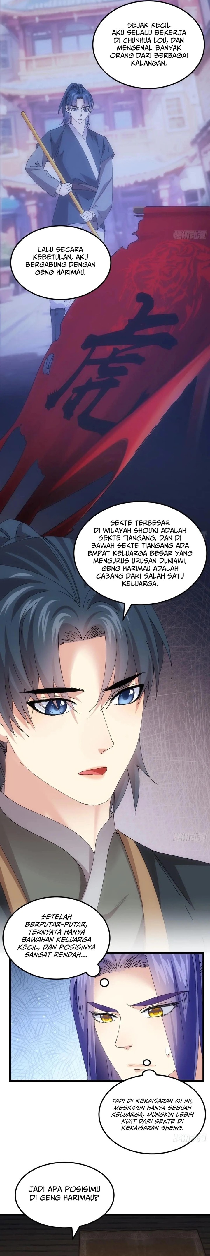 I Just Don’t Play the Card According to the Routine Chapter 262 Bahasa Indonesia