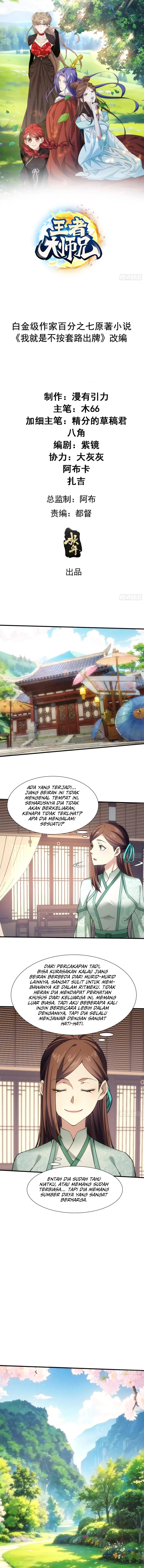 I Just Don’t Play the Card According to the Routine Chapter 322 Bahasa Indonesia