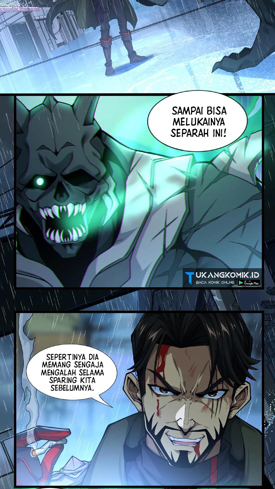 I Learn to Kill Gods in an Asylum Chapter 14 Bahasa Indonesia