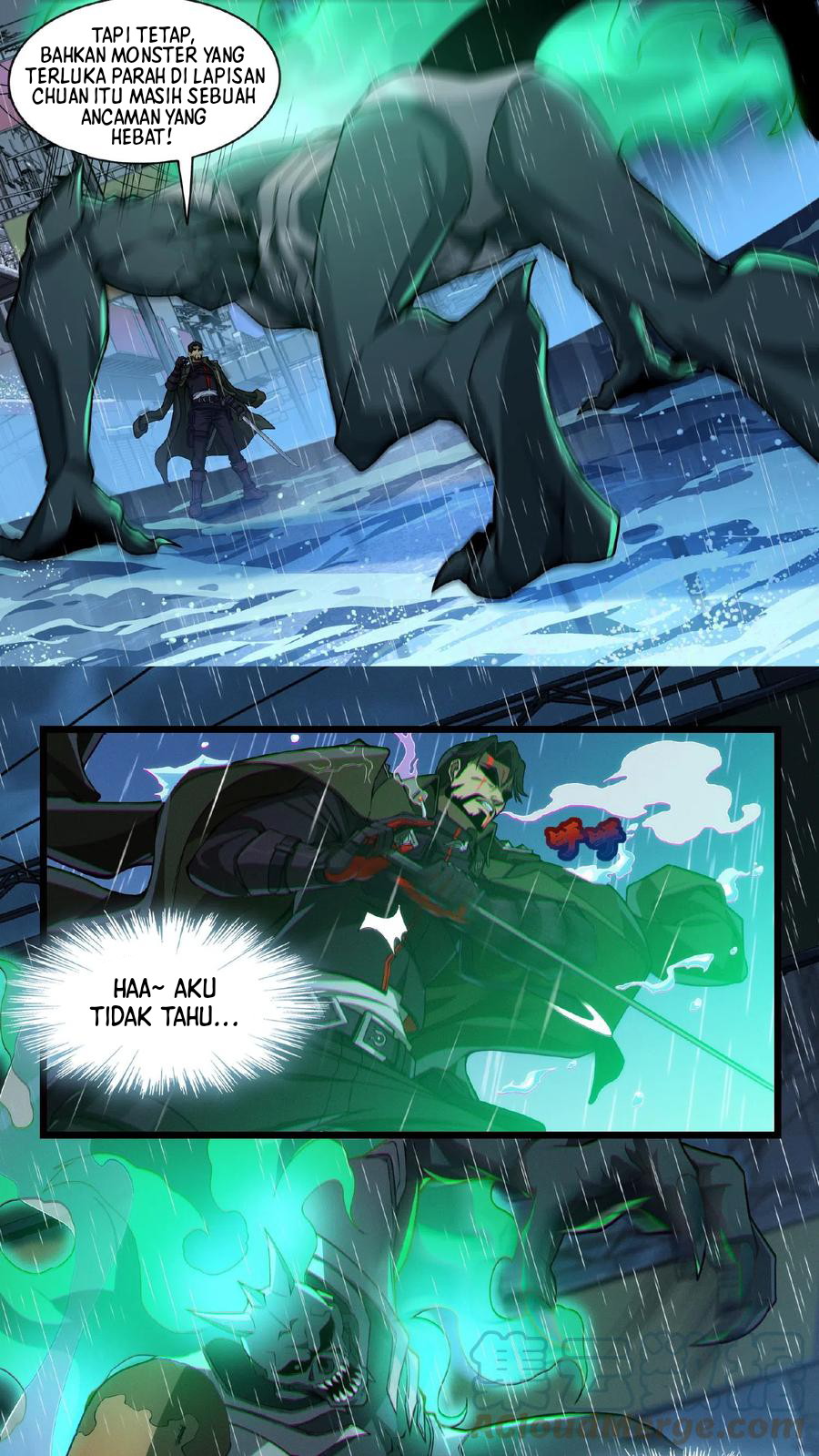 I Learn to Kill Gods in an Asylum Chapter 14 Bahasa Indonesia