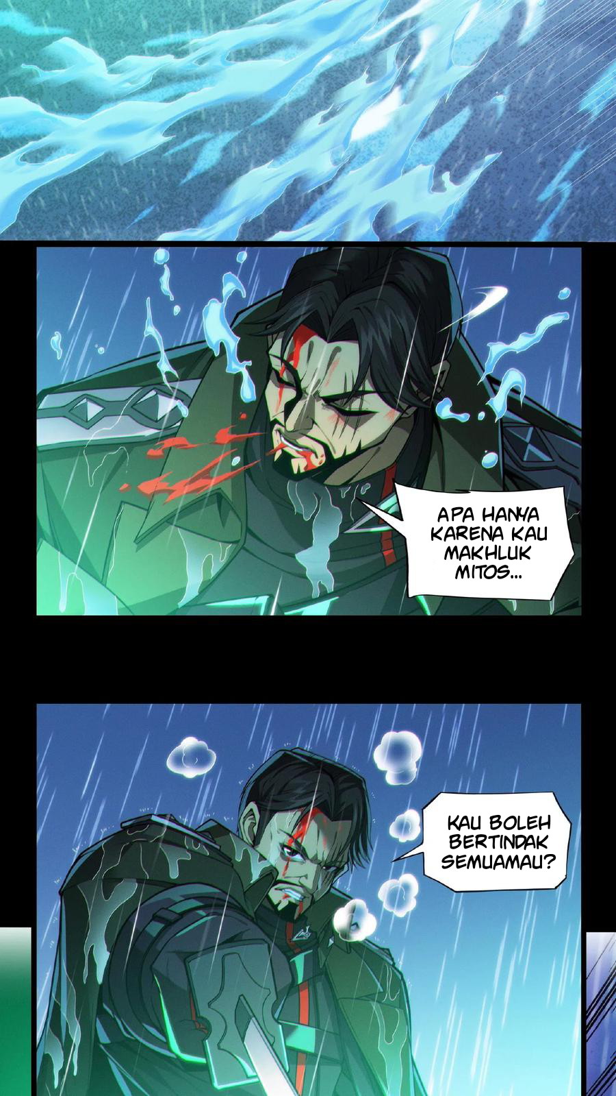 I Learn to Kill Gods in an Asylum Chapter 14 Bahasa Indonesia