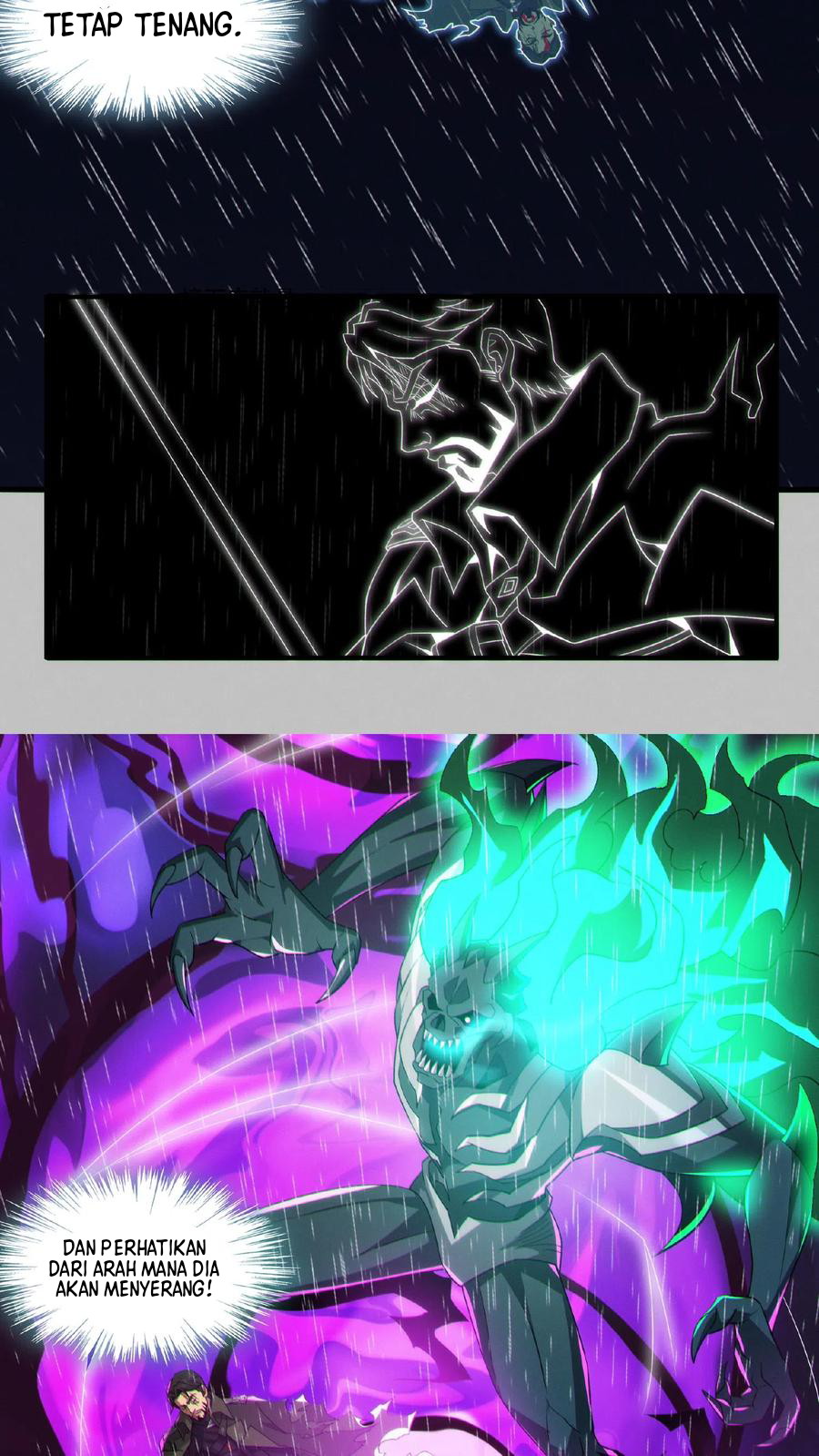 I Learn to Kill Gods in an Asylum Chapter 14 Bahasa Indonesia