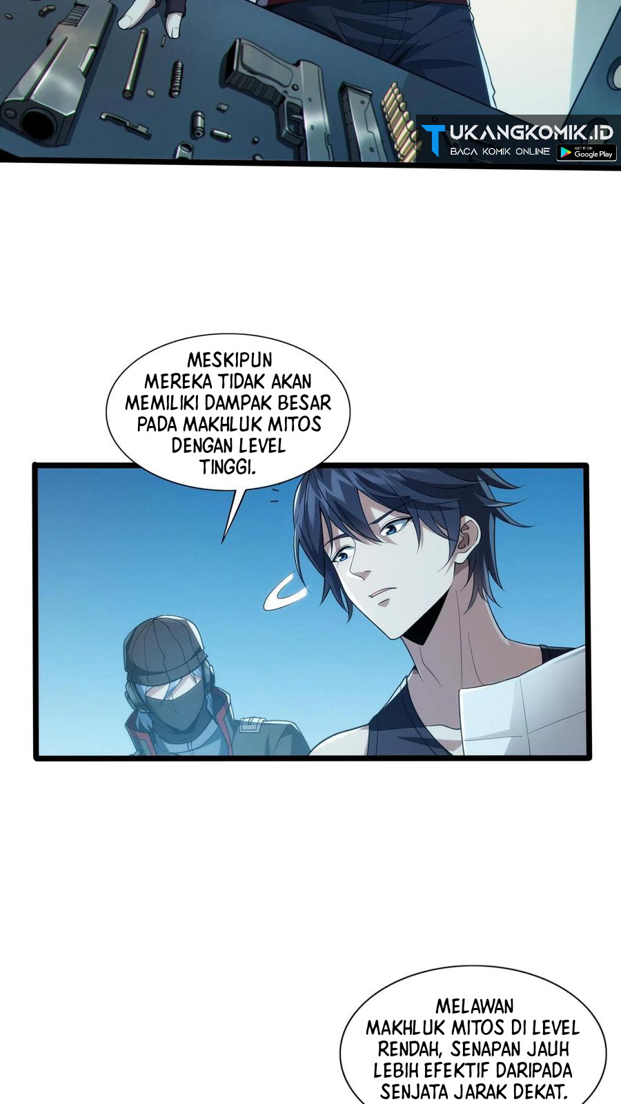 I Learn to Kill Gods in an Asylum Chapter 28 Bahasa Indonesia