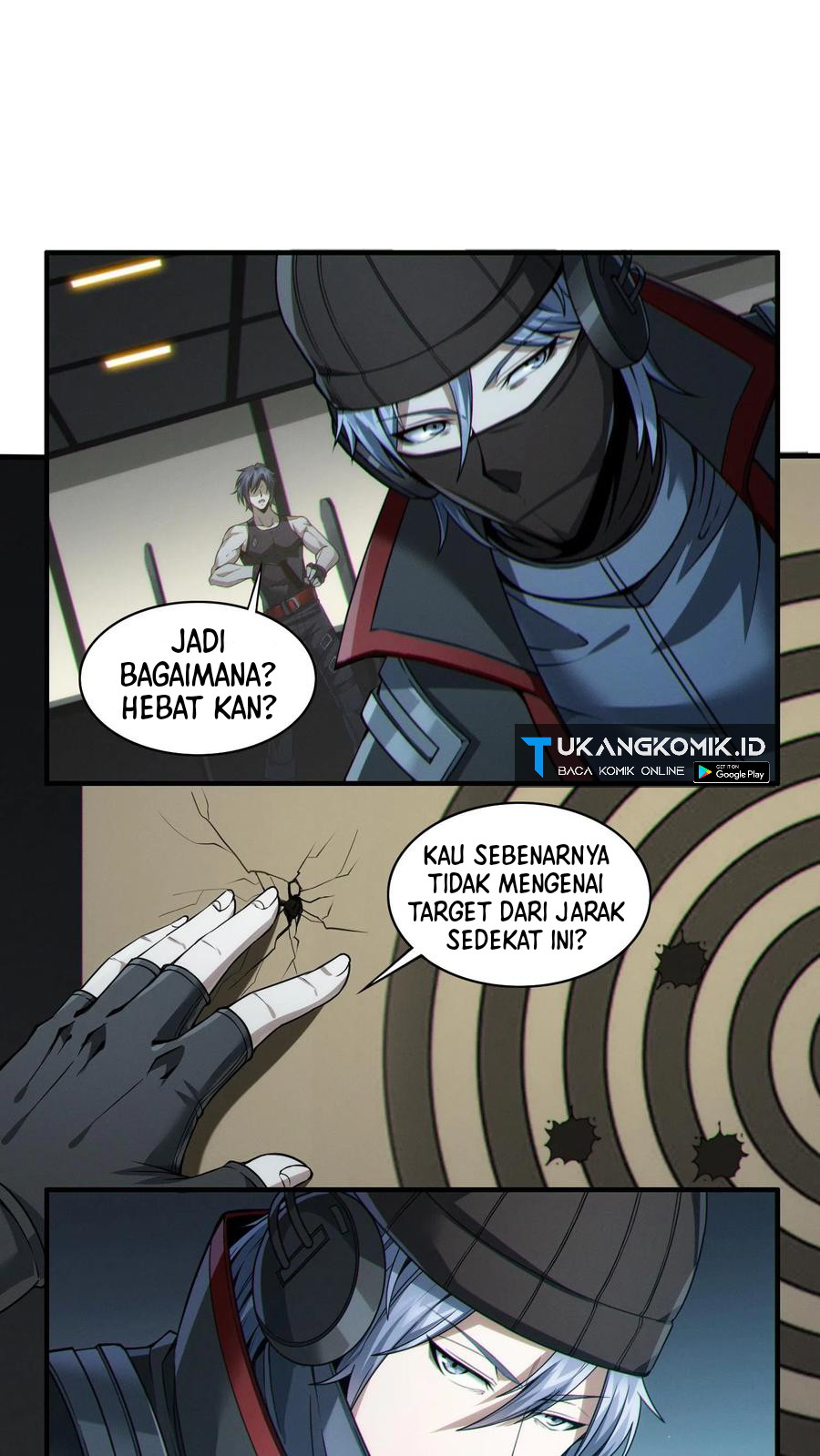 I Learn to Kill Gods in an Asylum Chapter 28 Bahasa Indonesia