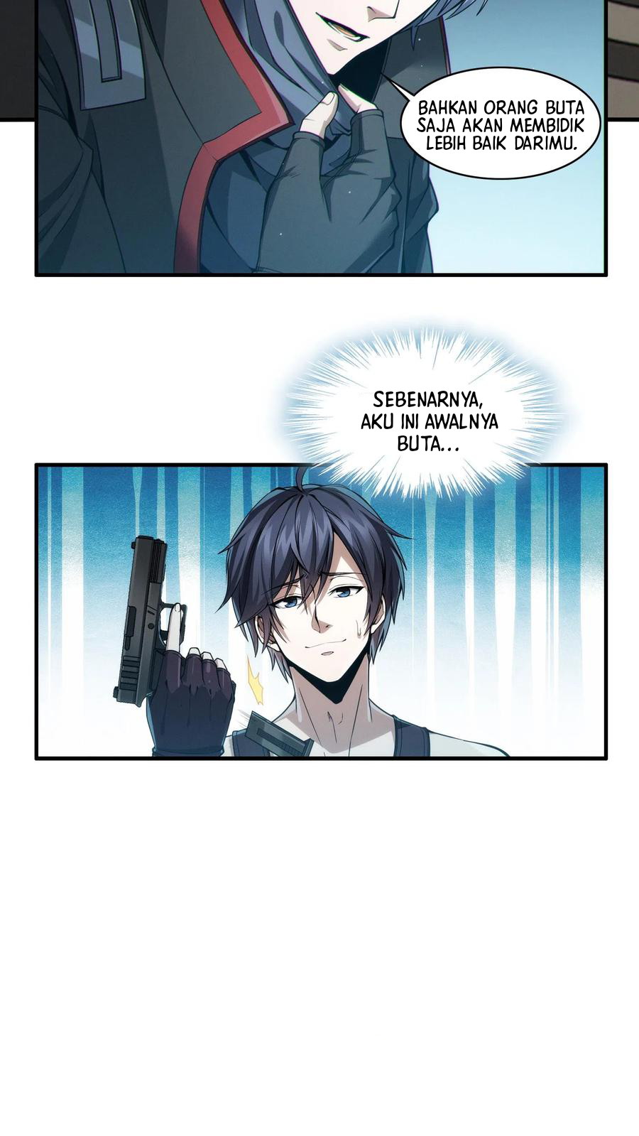 I Learn to Kill Gods in an Asylum Chapter 28 Bahasa Indonesia