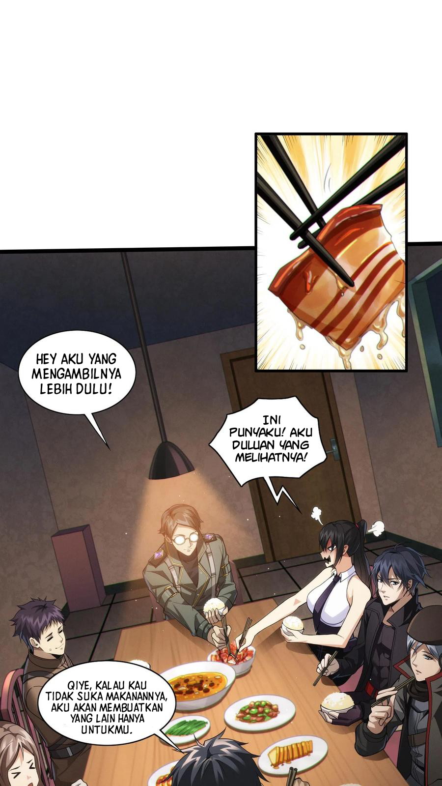 I Learn to Kill Gods in an Asylum Chapter 28 Bahasa Indonesia