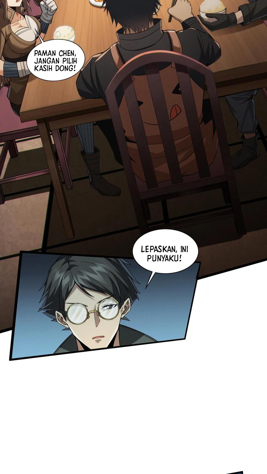 I Learn to Kill Gods in an Asylum Chapter 28 Bahasa Indonesia