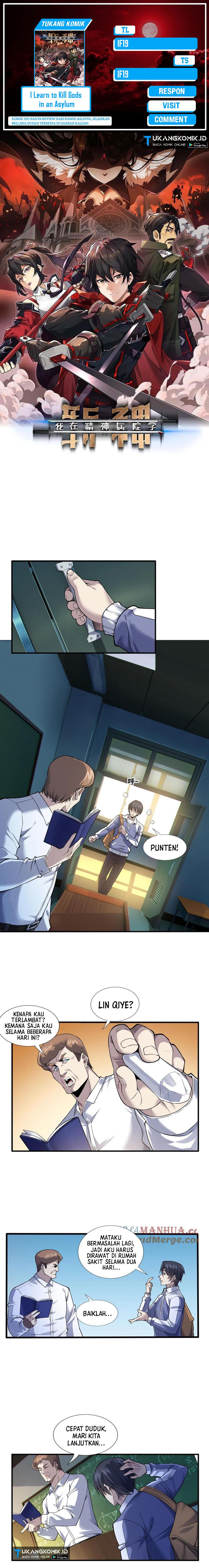 I Learn to Kill Gods in an Asylum Chapter 31 Bahasa Indonesia