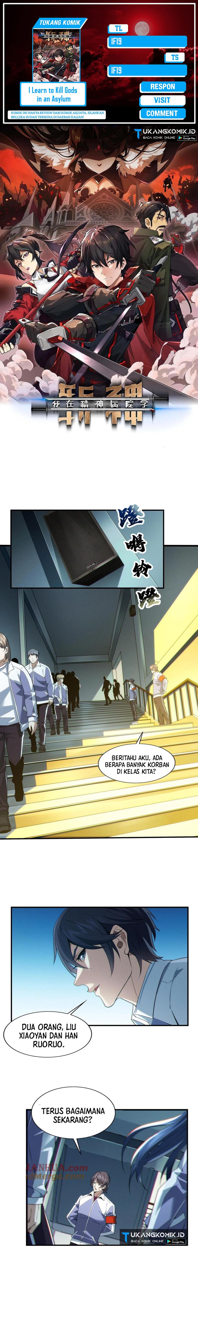 I Learn to Kill Gods in an Asylum Chapter 32 Bahasa Indonesia