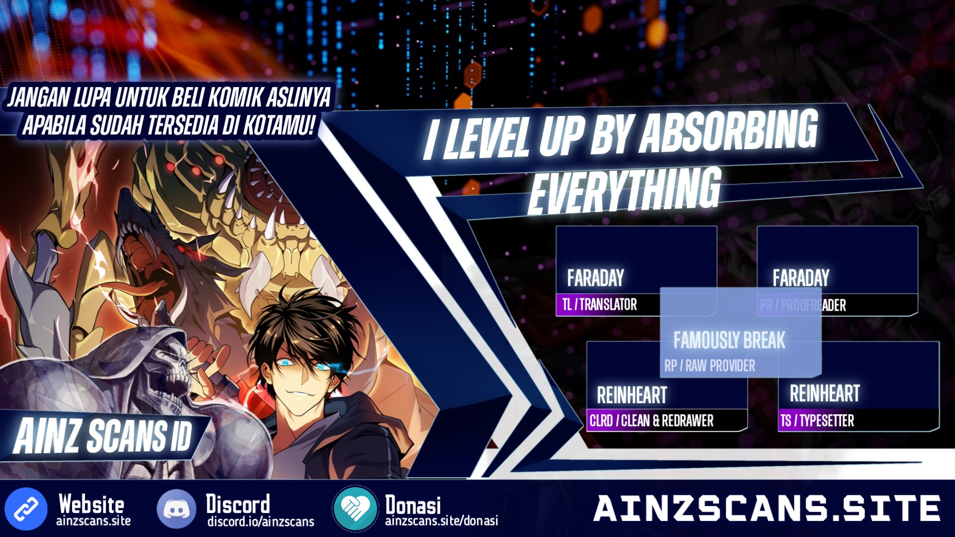 I Level Up By Absorbing Everything Chapter 15 Bahasa Indonesia