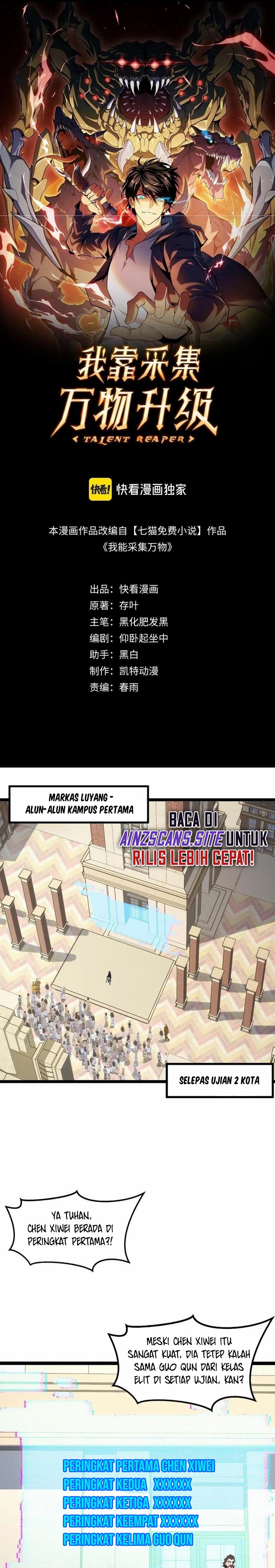 I Level Up By Absorbing Everything Chapter 15 Bahasa Indonesia