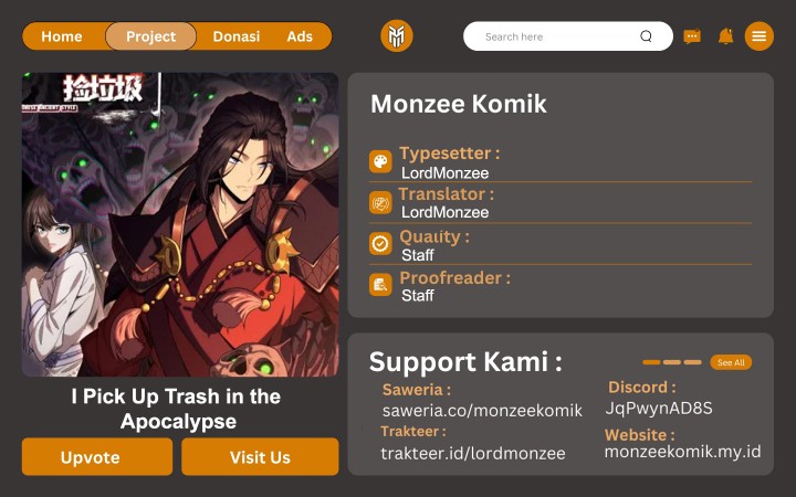I Pick Up Trash in the Apocalypse chapter 3