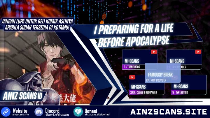 I Preparing For A Life Before Apocalypse chapter 13