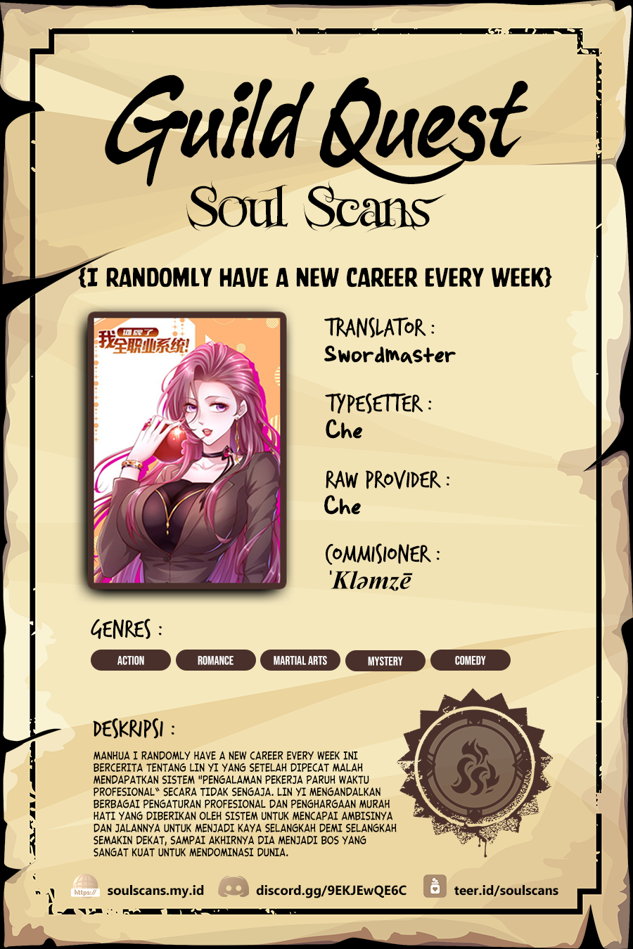 I Randomly Have A New Career Every Week chapter 480