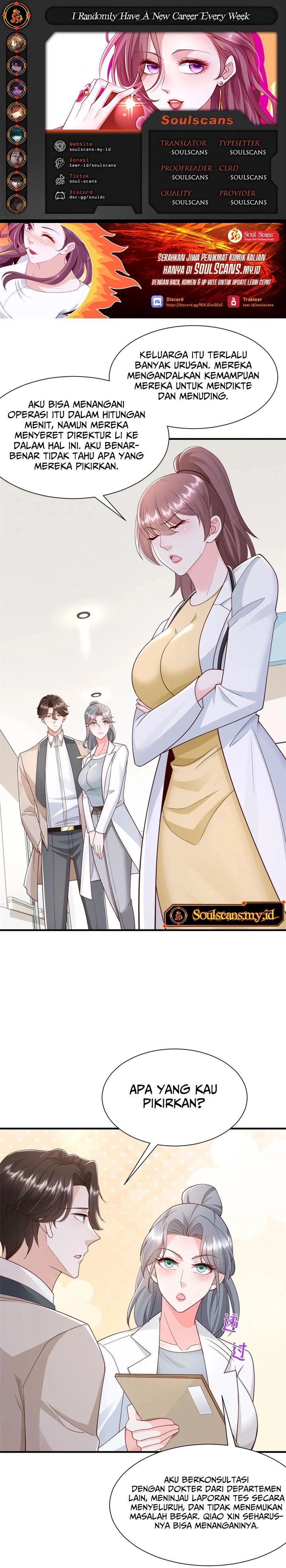 I Randomly Have A New Career Every Week Chapter 706 Bahasa Indonesia