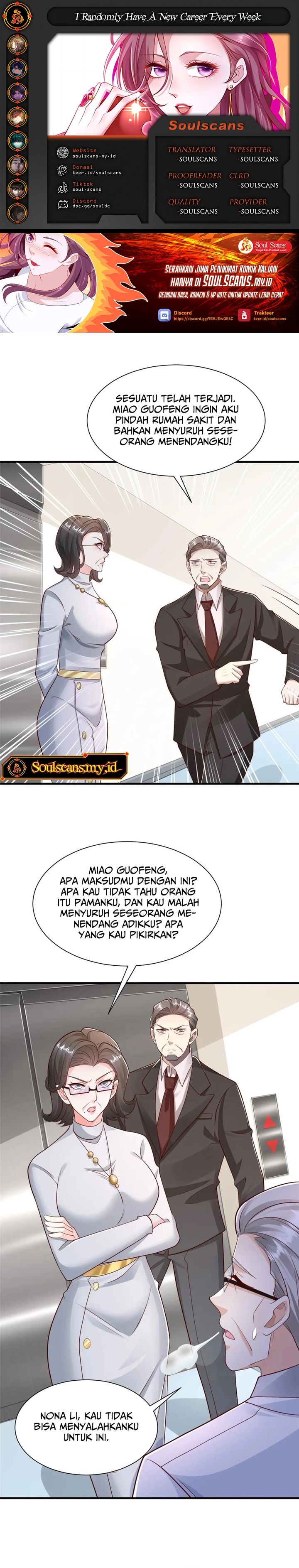 I Randomly Have A New Career Every Week Chapter 707 Bahasa Indonesia