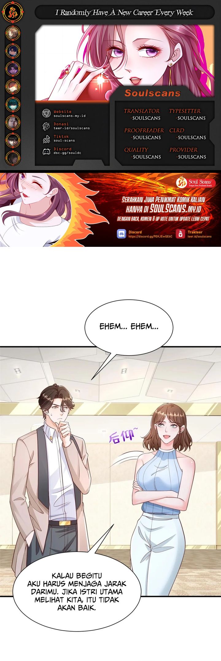 I Randomly Have A New Career Every Week Chapter 718 Bahasa Indonesia