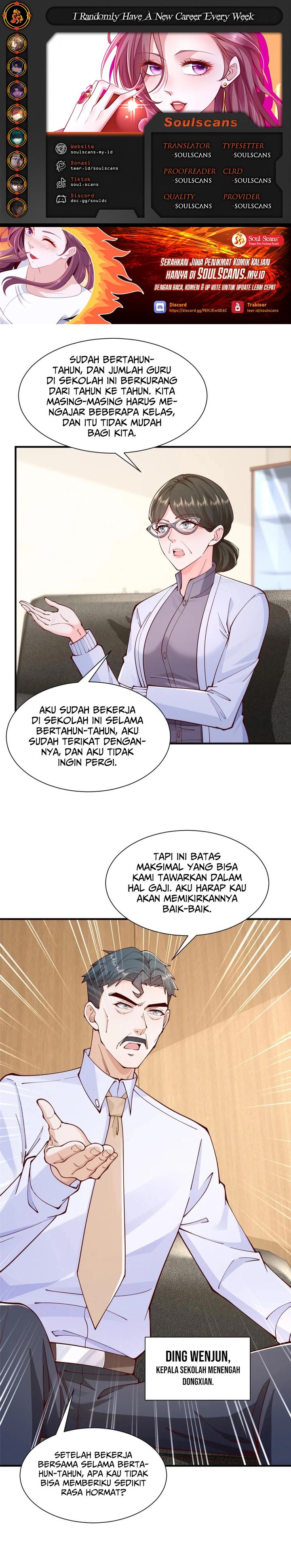 I Randomly Have A New Career Every Week Chapter 732 Bahasa Indonesia