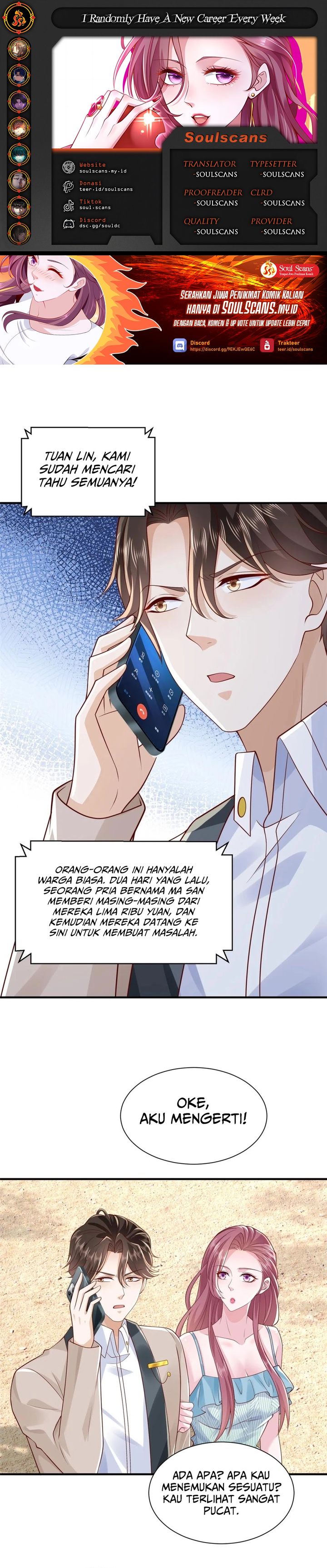 I Randomly Have A New Career Every Week Chapter 739 Bahasa Indonesia