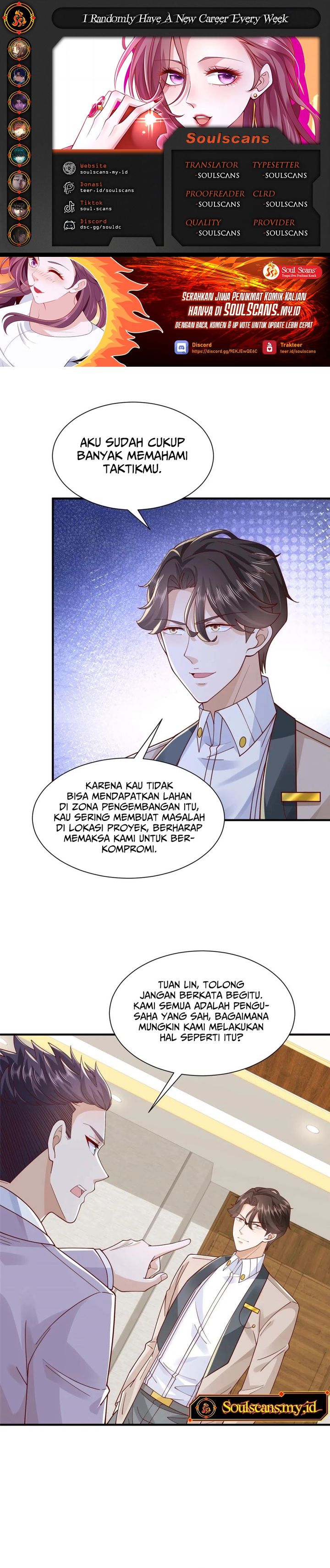 I Randomly Have A New Career Every Week Chapter 742 Bahasa Indonesia