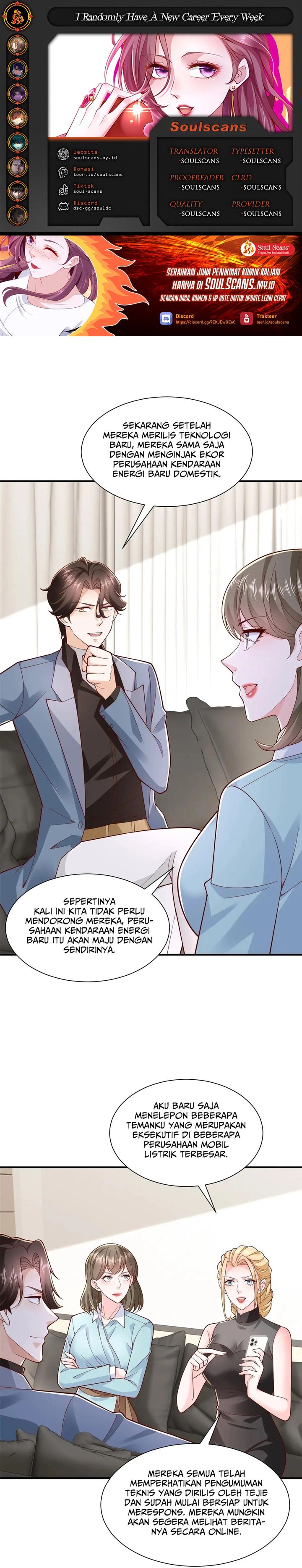 I Randomly Have A New Career Every Week Chapter 777 Bahasa Indonesia
