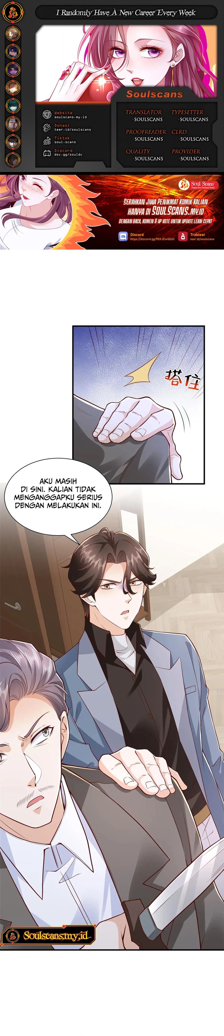 I Randomly Have A New Career Every Week Chapter 784 Bahasa Indonesia